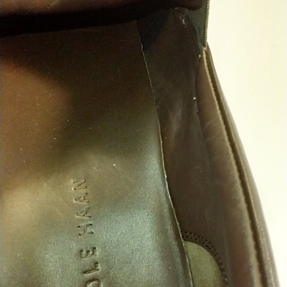Cole Haan Tucker Venetian Brown Leather Slip On Loafers Men's sz 11M - Picture 10 of 10